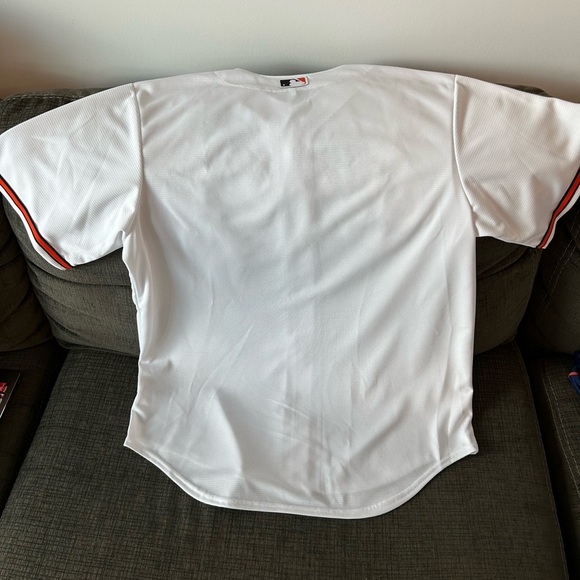 Nike Authentic Baltimore Orioles MLB Baseball White Jersey Men’s Size: L - Picture 6 of 6